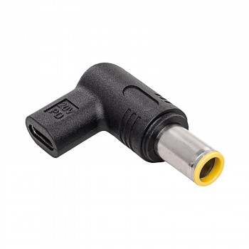 Akyga AK-ND-C12 adapter USB-C – DC 7,9 x 5,5 mm + pin do ładowania laptopa, 18,5-20 V, 100 W