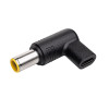 Akyga AK-ND-C12 adapter USB-C – DC 7,9 x 5,5 mm + pin do ładowania laptopa, 18,5-20 V, 100 W
