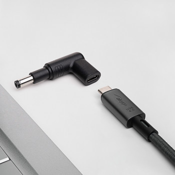 Akyga AK-ND-C13 adapter USB-C – DC 4,8 x 1,7 mm do ładowania laptopa, 18,5-20 V, 100 W