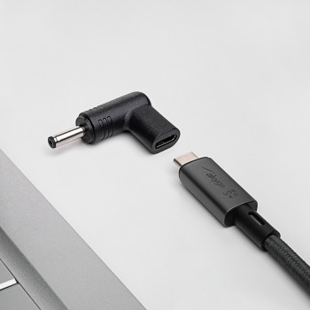 Akyga AK-ND-C15 adapter USB-C – DC 4,0 x 1,3 mm do ładowania laptopa, 18,5-20 V, 100 W