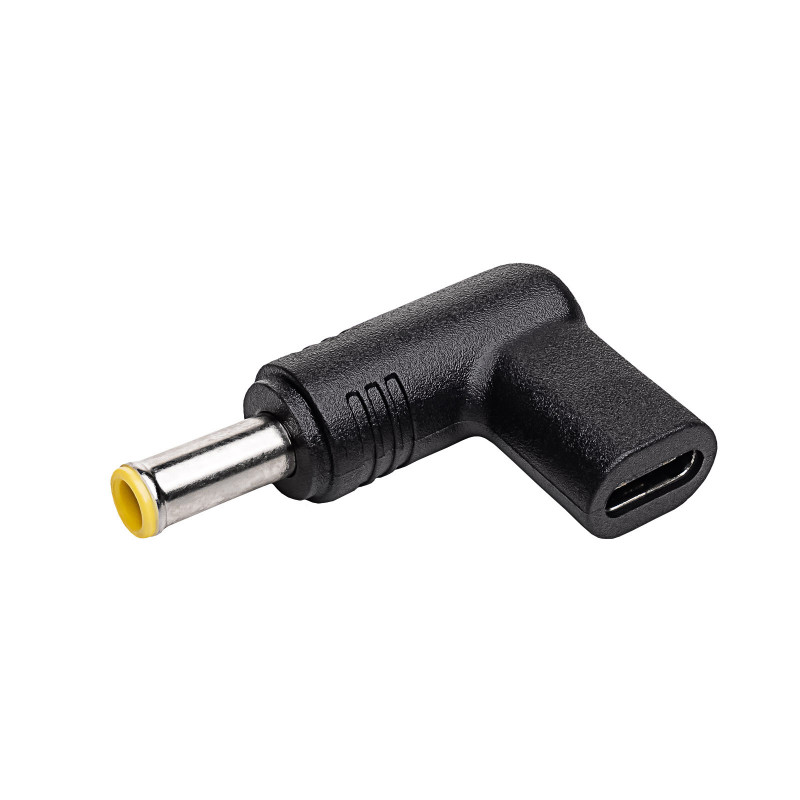 Akyga AK-ND-C16 adapter USB-C – DC 5,5 x 3,0 mm + pin do ładowania laptopa, 18,5-20 V, 100 W