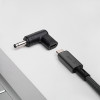 Akyga AK-ND-C17 adapter USB-C – DC 4,8 x 1,7 mm do ładowania laptopa, 18,5-20 V, 100 W