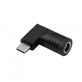 Akyga AK-ND-D04 adapter DC 6,5 x 4,4 mm + pin – USB-C PD do zasilacza laptopa, 65 W