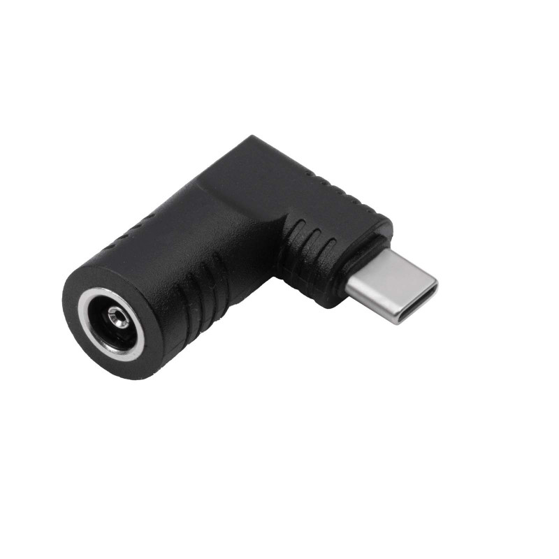 Akyga AK-ND-D04 adapter DC 6,5 x 4,4 mm + pin – USB-C PD do zasilacza laptopa, 65 W