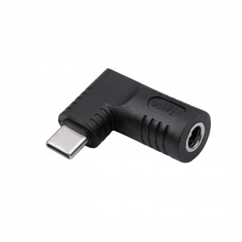 Akyga AK-ND-D06 adapter DC 5,5 x 2,5 mm – USB-C PD do zasilacza laptopa, 65 W