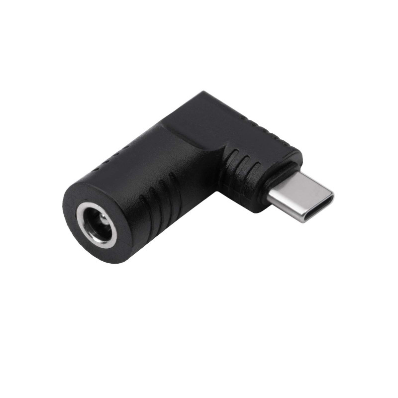 Akyga AK-ND-D06 adapter DC 5,5 x 2,5 mm – USB-C PD do zasilacza laptopa, 65 W