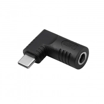 Akyga AK-ND-D07 adapter DC 5,5 x 2,1 mm – USB-C PD do zasilacza laptopa, 65 W, do laptopów HP