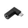 Akyga AK-ND-D07 adapter DC 5,5 x 2,1 mm – USB-C PD do zasilacza laptopa, 65 W, do laptopów HP