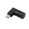 Akyga AK-ND-D08 adapter DC 5,5 x 1,7 mm – USB-C PD do zasilacza laptopa, 65 W, do laptopów Dell