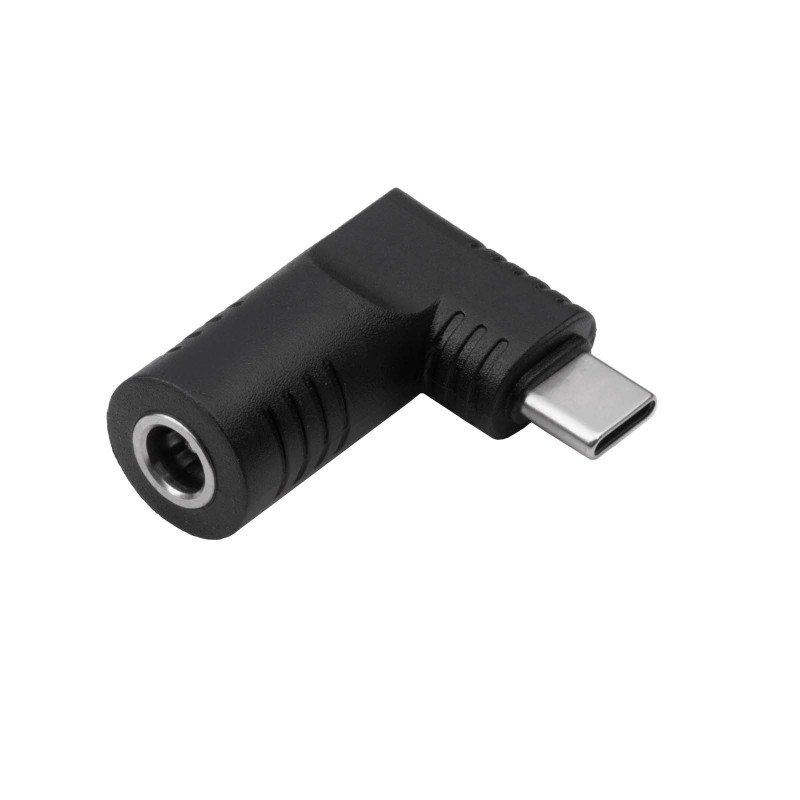 Akyga AK-ND-D08 adapter DC 5,5 x 1,7 mm – USB-C PD do zasilacza laptopa, 65 W, do laptopów Dell