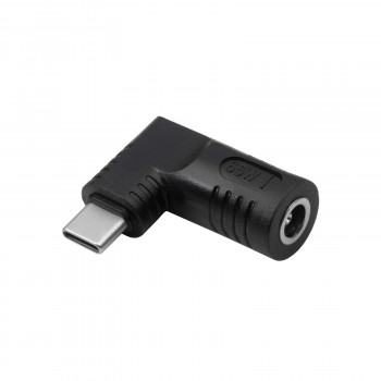 Akyga AK-ND-D09 adapter DC 5,5 x 3,0 mm + pin – USB-C PD do zasilacza laptopa, 65 W, do laptopów HP
