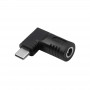 Akyga AK-ND-D09 adapter DC 5,5 x 3,0 mm + pin – USB-C PD do zasilacza laptopa, 65 W, do laptopów HP