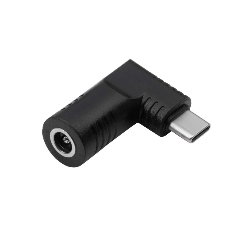 Akyga AK-ND-D09 adapter DC 5,5 x 3,0 mm + pin – USB-C PD do zasilacza laptopa, 65 W, do laptopów HP