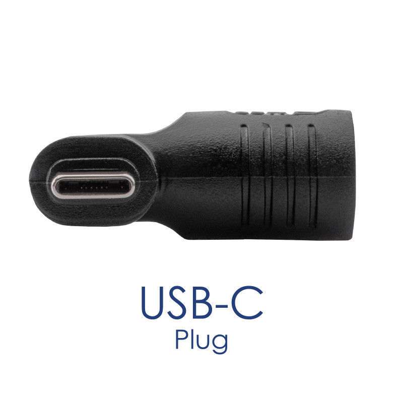 Akyga AK-ND-D09 adapter DC 5,5 x 3,0 mm + pin – USB-C PD do zasilacza laptopa, 65 W, do laptopów HP