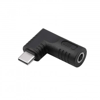 Akyga AK-ND-D10 adapter DC 4,8 x 1,7 mm – USB-C PD do zasilacza laptopa, 65 W, do laptopów Dell