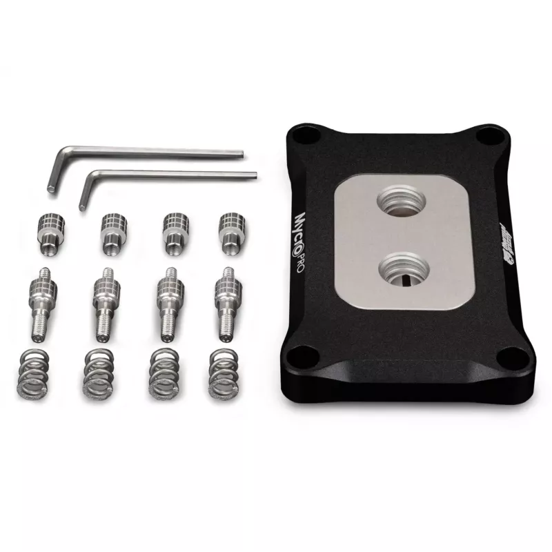 Thermal Grizzly Mycro Pro Stainless Steel chłodzenie procesora, AMD AM4/AM5, czarno-srebrne