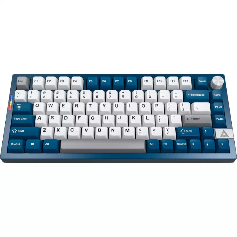 Montech MK PRO 75 klawiatura, układ DE, Gateron G Pro 3.0 Yellow, niebieski/biały
