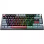 Montech MK PRO 75 klawiatura, układ DE, Gateron G Pro 3.0 Brown, czarny/wielokolorowy