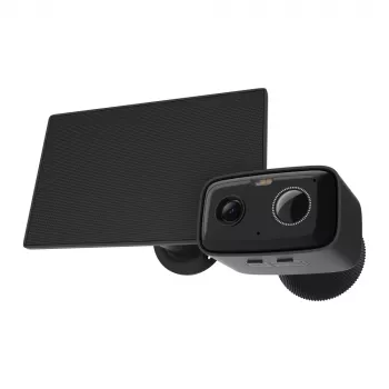 TP-Link Tapo C401 KIT V2 zestaw kamery monitorującej zasilanej energią słoneczną do zastosowań zewnętrznych, odporny na warunki atmosferyczne, kolorowy obraz w dzień i w nocy