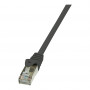 LogiLink CP1053S Patchcord Cat.5e F/UTP, 2 m, czarny