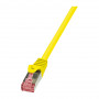 LogiLink CQ2027S PrimeLine patchcord CAT6 S/FTP PIMF, 0,5 m, RJ45, żółty