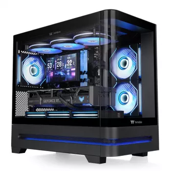 Thermaltake Arcus 190 TG ARGB obudowa komputerowa Mini Tower, czarna, szkło hartowane