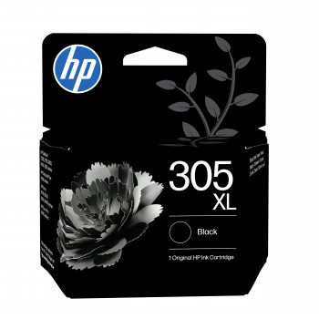 HP 305XL oryginalny czarny wkład atramentowy o zwiększonej wydajności