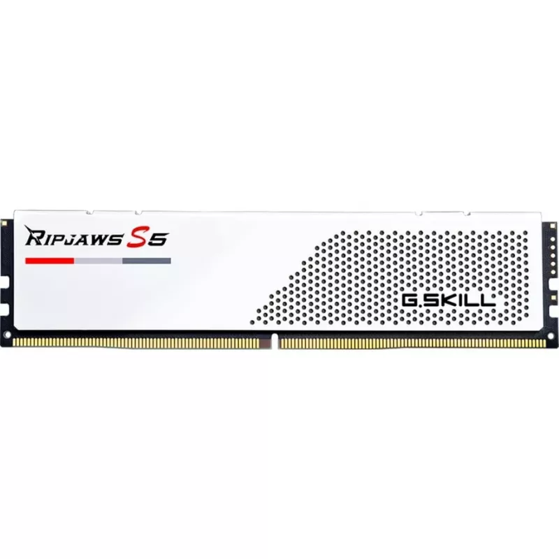G.Skill Ripjaws S5 F5-5600J3036D32GX2-RS5W zestaw pamięci DDR5-5600, 64 GB (2 x 32 GB), biały
