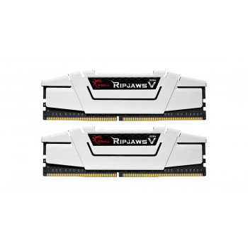 G.Skill Ripjaws V F4-3600C16D-16GVWC zestaw pamięci DDR4-3600, 16 GB (2 x 8 GB), CL16, XMP2, biały