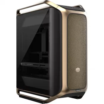 Cooler Master COSMOS Alpha Gold C700-GGNN-S00 obudowa komputerowa, złoto-czarna, szkło hartowane