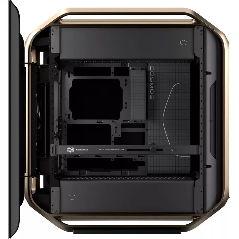 Cooler Master COSMOS Alpha Gold C700-GGNN-S00 obudowa komputerowa, złoto-czarna, szkło hartowane