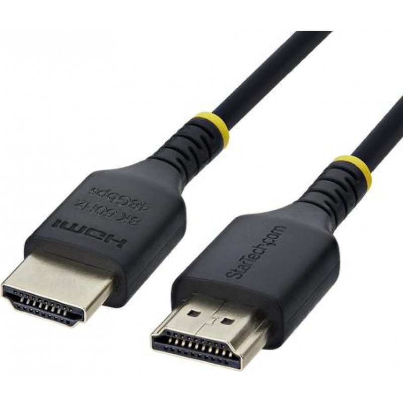 StarTech.com HDMI21-CBL-SLIM-50C cienki kabel HDMI 2.1, 50 cm, czarny