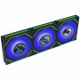 Lian Li UNI FAN SL-INF LCD FLEX Wireless wentylatory do obudowy (3 szt.) z kontrolerem, ARGB i LCD, Reverse Blade, 120 mm, czarne
