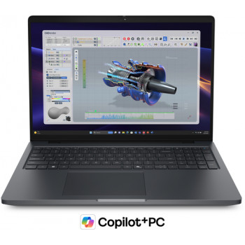 Dell Pro Precision 5 16 PW51626 laptop, 16 cali, Intel Core Ultra 7 366H, 32 GB RAM, 1 TB, NVIDIA RTX PRO 2000, Windows 11 Pro