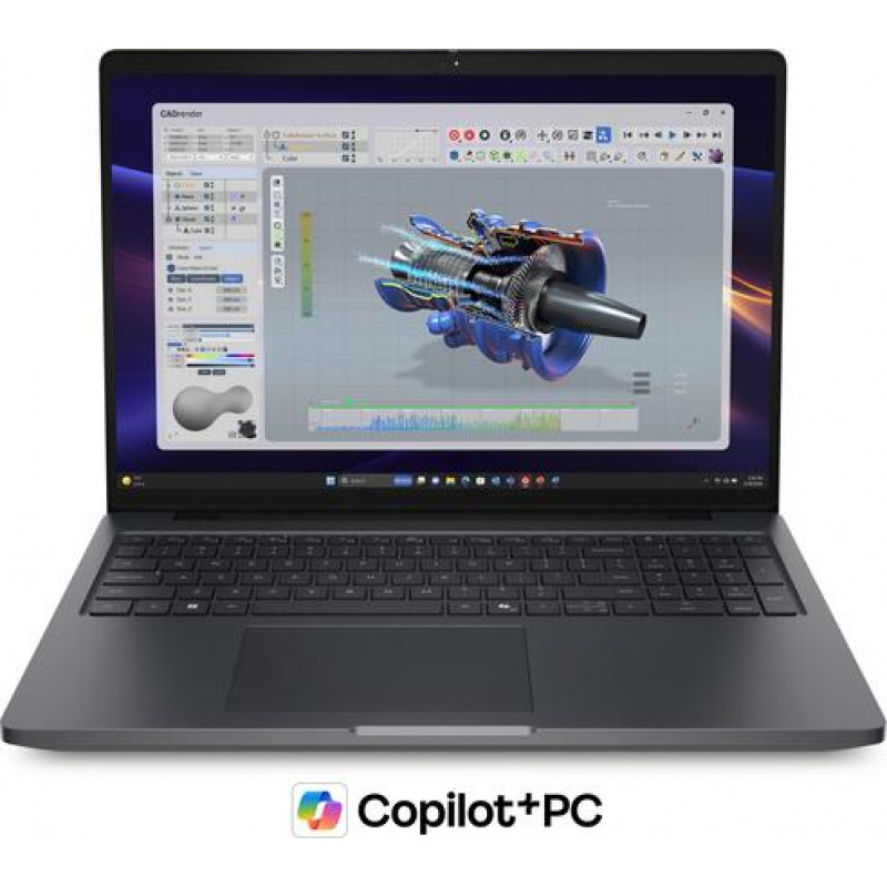 Dell Pro Precision 5 16 PW51626 laptop, 16 cali, Intel Core Ultra 7 366H, 32 GB RAM, 1 TB, NVIDIA RTX PRO 2000, Windows 11 Pro