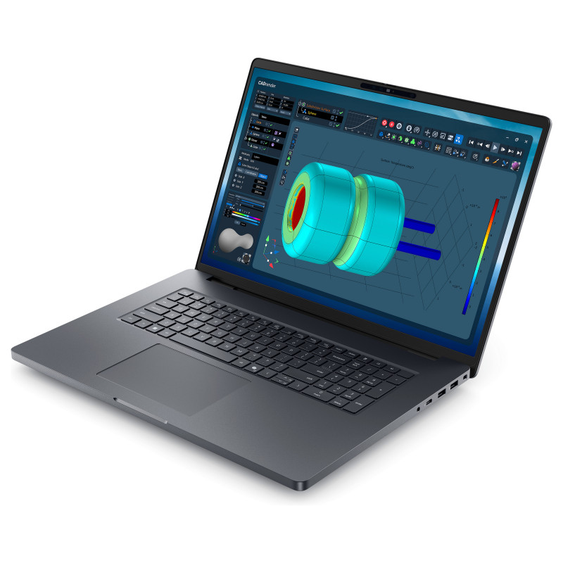 Dell Pro Max 18 Plus MB18250 laptop, 18 cali, Intel Core Ultra 7 265HX, 32 GB RAM, 1 TB SSD, NVIDIA RTX PRO 2000, Windows 11 Pro