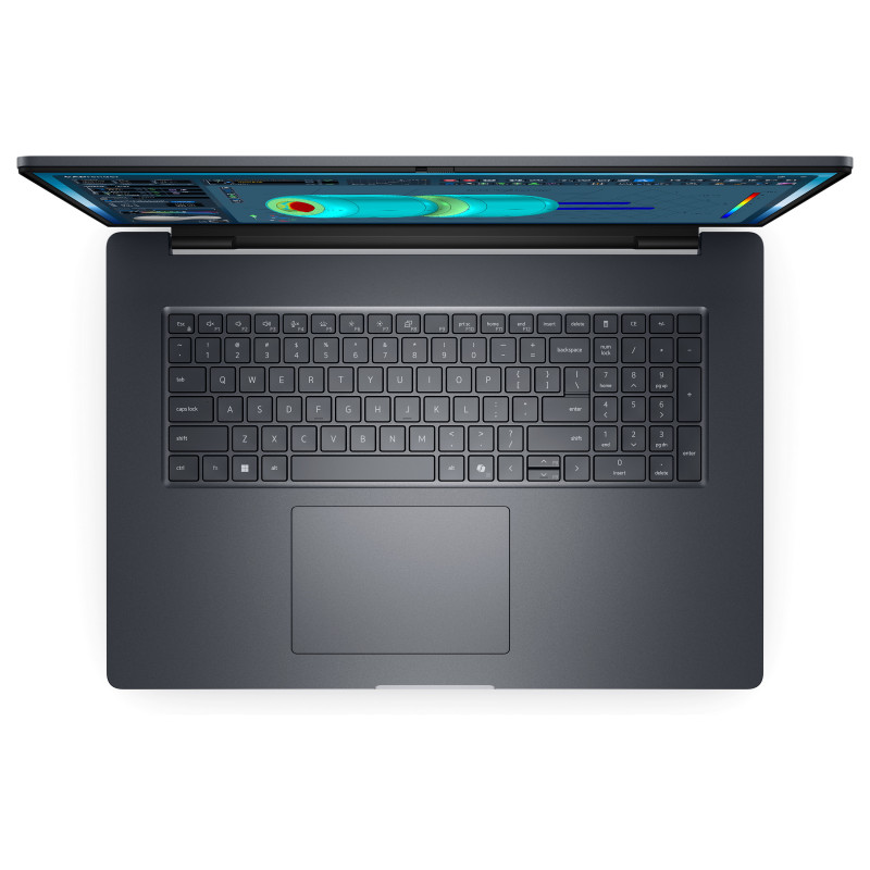 Dell Pro Max 18 Plus MB18250 laptop, 18 cali, Intel Core Ultra 7 265HX, 32 GB RAM, 1 TB SSD, NVIDIA RTX PRO 2000, Windows 11 Pro