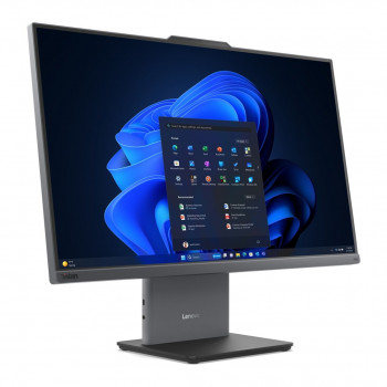 Komputer All-in-One Lenovo ThinkCentre NEO 50a G5 AIO, Intel Core 5 210H, ekran dotykowy 27 cali FHD, 16 GB RAM, 512 GB SSD, Windows 11 Pro, szary + linka zabezpieczająca Kensington (4Z10P40247)