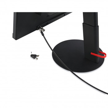 Komputer All-in-One Lenovo ThinkCentre NEO 50a G5 AIO, Intel Core 5 210H, ekran dotykowy 27 cali FHD, 16 GB RAM, 512 GB SSD, Windows 11 Pro, szary + linka zabezpieczająca Kensington (4Z10P40247)