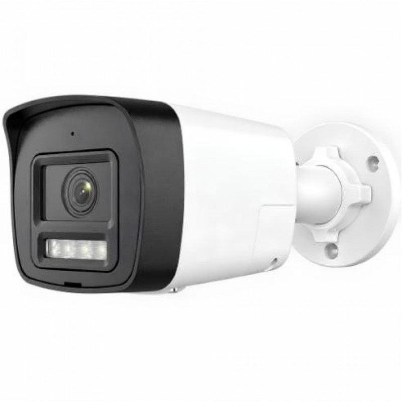 Kamera IP Miton NT-IP108CA-DL, 8 MP 4K, obiektyw 2,8 mm, oświetlenie IR i białe, IP67, PoE