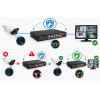 Switch PoE Getfort GF-220G-16P-240, 16 x GE PoE + 2 x GE + 2 x SFP, 240 W