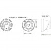 Kamera Hikvision AcuSense Turret DS-2CD2343G2-LI2U, 4 mm, O-STD