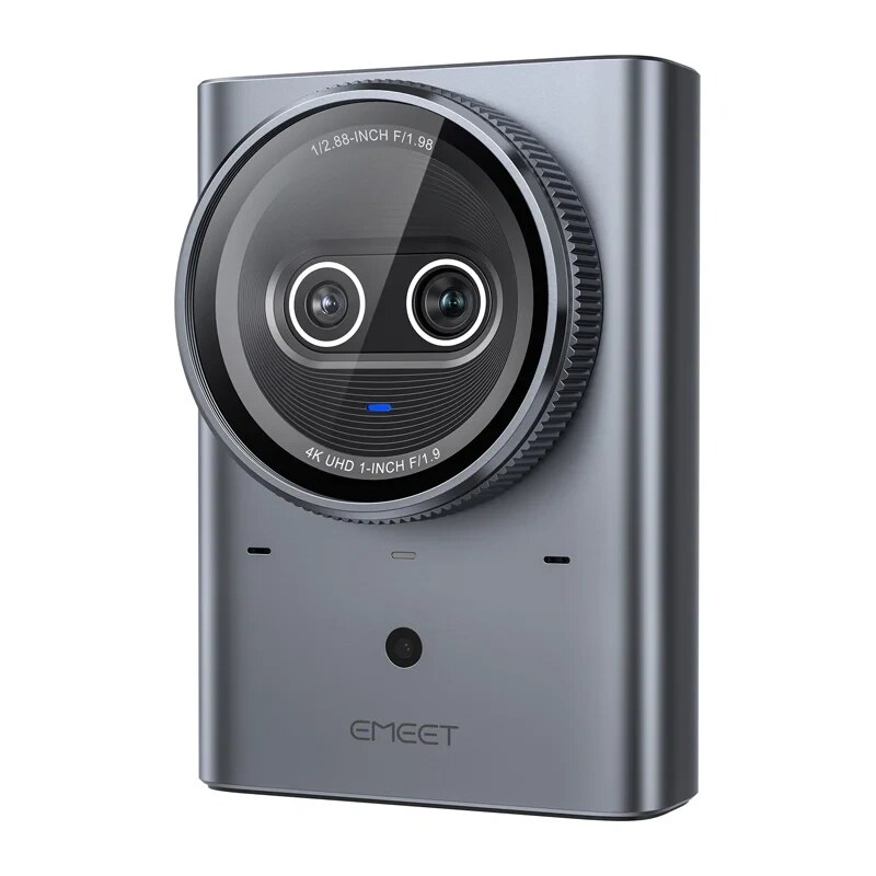 Kamera internetowa Emeet Prime SE, 4K, dwa obiektywy