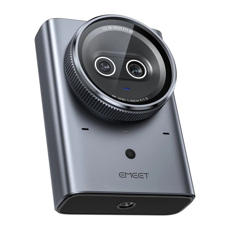 Kamera internetowa Emeet Prime SE, 4K, dwa obiektywy