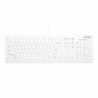 Klawiatura medyczna Cherry Contour Active Key AK-C8112-U1-W/EU, przewodowa, układ UE, biała