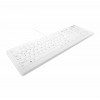 Klawiatura medyczna Cherry Contour Active Key AK-C8112-U1-W/EU, przewodowa, układ UE, biała