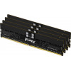 Kingston FURY Renegade Pro KF564R32RBE2K4-128 DDR5-6400 ECC rejestrowany zestaw pamięci, 128 GB (4 x 32 GB), CL32, czarny