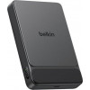 Belkin UltraCharge Pro Slim BPD022HQBK magnetyczny powerbank, 10000 mAh, czarny, z wyświetlaczem