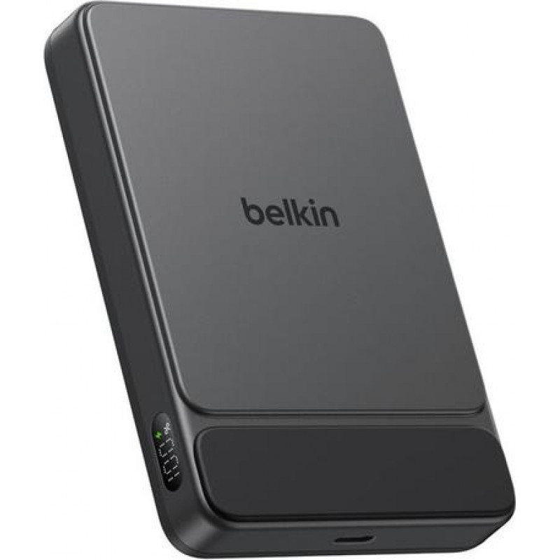 Belkin UltraCharge Pro Slim BPD022HQBK magnetyczny powerbank, 10000 mAh, czarny, z wyświetlaczem