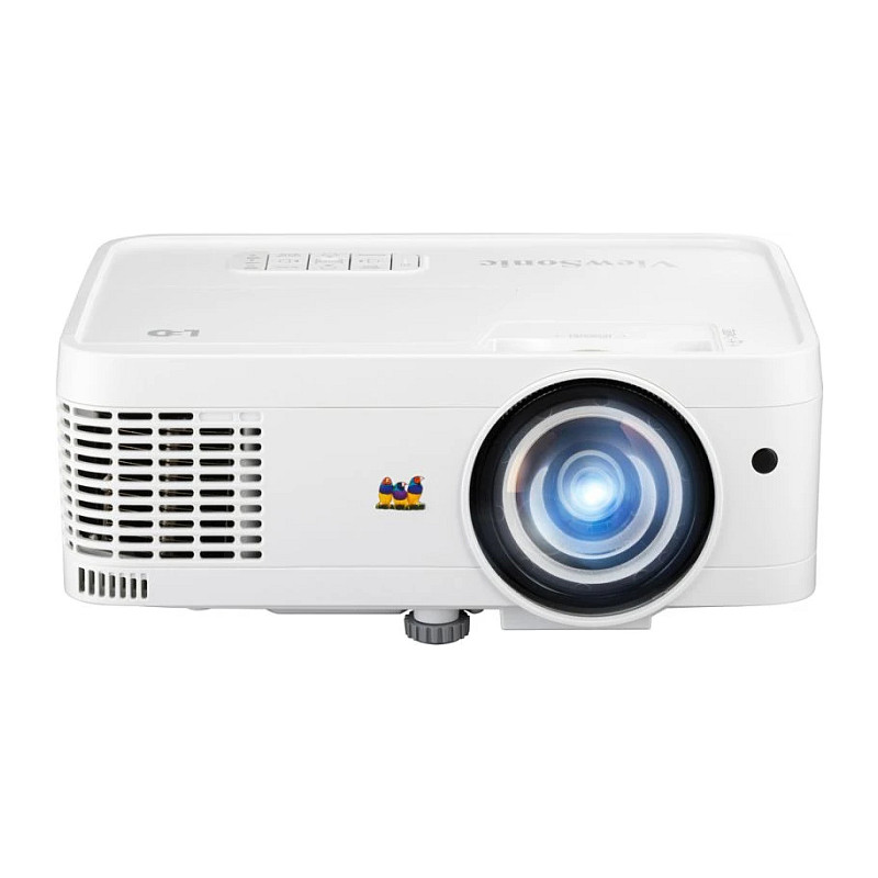 ViewSonic LSD300W-ST projektor krótkoogniskowy, 3300 lumenów ANSI, DLP, WXGA (1280x800), biały